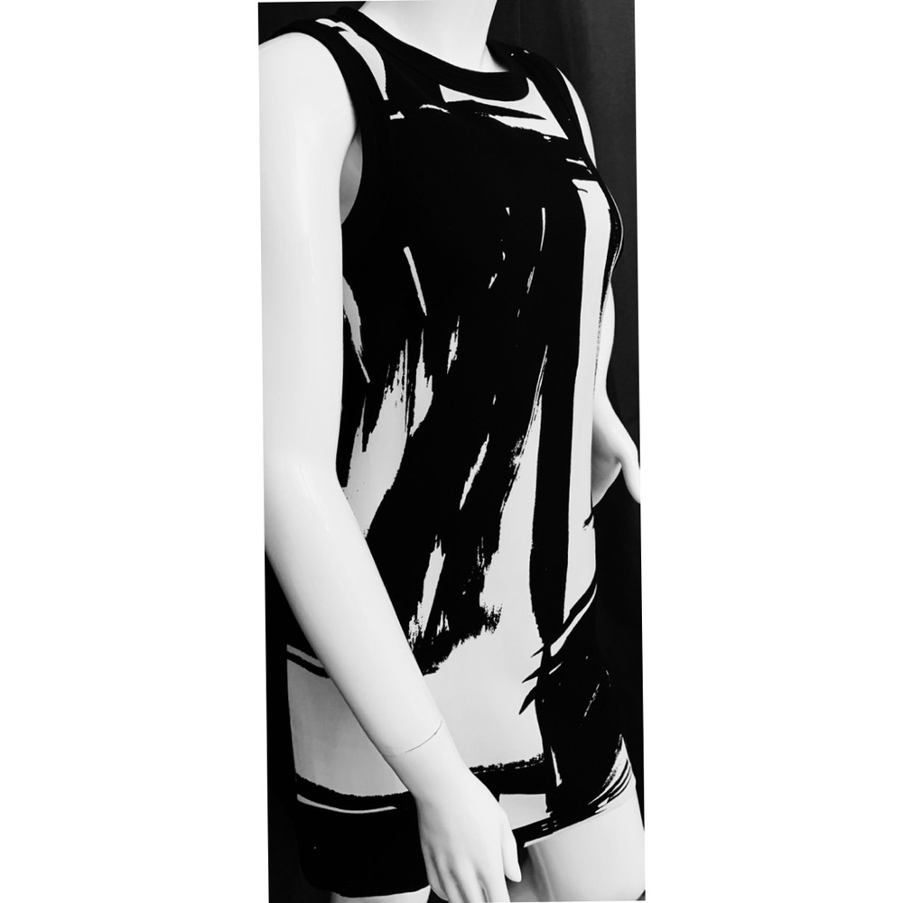 Banana Republic Brush Stroke Mini Dress